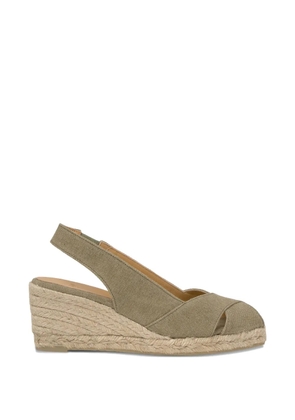 Castañer Diana criss-cross sandals - Green