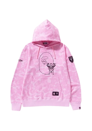 A BATHING APE® x BAPE Inter Miami CF camo hoodie - Pink