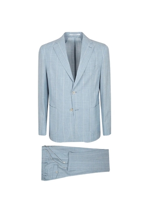 Eleventy single-breasted suit - Blue