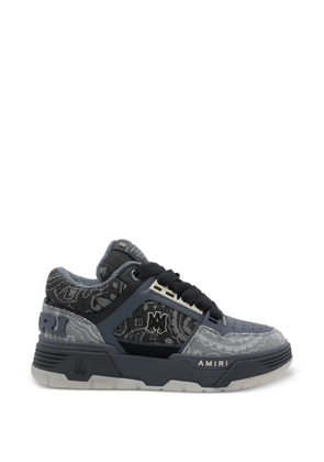 AMIRI Ma-1 bandana-jacquard sneakers - Blue