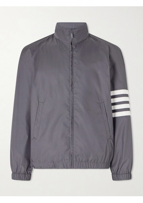 Thom Browne - Striped Ripstop Track Jacket - Men - Gray - 1