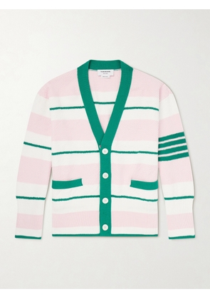 Thom Browne - Striped Cotton Cardigan - Men - Multi - 1