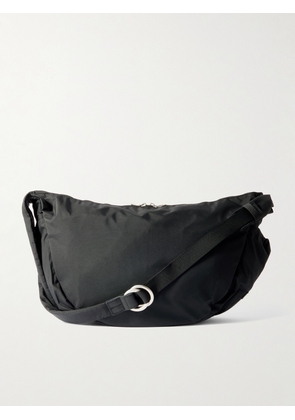 Master-Piece - Ark Leather-Trimmed Nylon Shoulder Bag - Men - Black