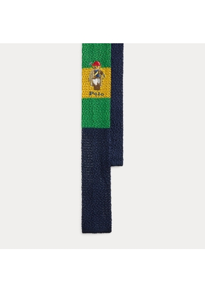 Polo Bear Knit Silk Tie