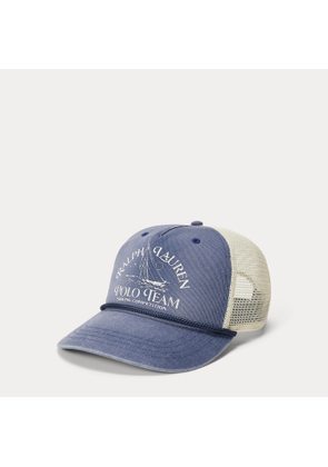 Twill Graphic Trucker Cap