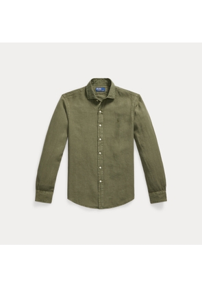 Custom Fit Slub Linen Shirt