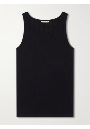 A Kind Of Guise - Tomaso Ribbed Stretch-Cotton Jersey Tank Top - Men - Black - XS