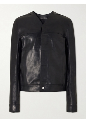 Rick Owens - Temple Work Leather Jacket - Men - Black - IT 48