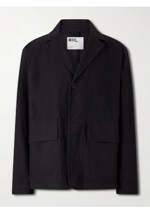 Margaret Howell - MHL. Cotton-Drill Blazer - Men - Blue - S
