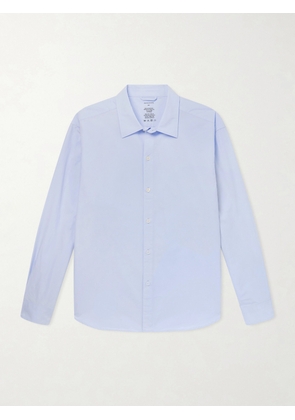 mfpen - Generous Organic Cotton-Poplin Shirt - Men - Blue - XS