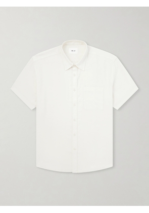 NN07 - Deon 5027 LENZING™ ECOVERO™-Blend Shirt - Men - Neutrals - S