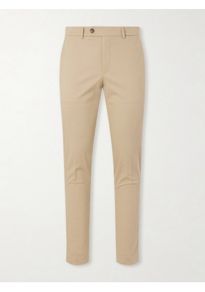Slowear - Tapered Stretch-Cotton Trousers - Men - Neutrals - IT 44