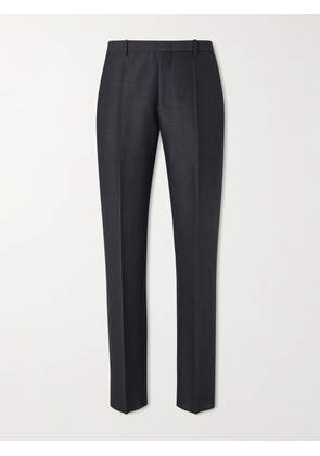 Jil Sander - Straight-Leg Wool and Mohair-Blend Trousers - Men - Blue - IT 48