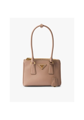 Womens Prada Galleria Mini Saffiano-Leather Tote Bag