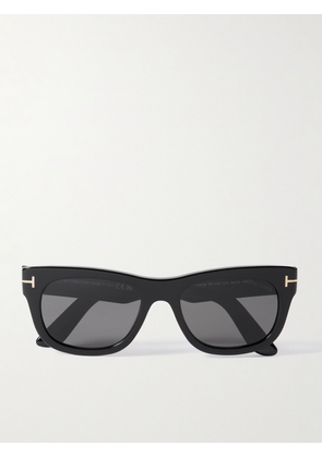 TOM FORD - Marshall Rectangular-Frame Acetate Sunglasses - Men - Black