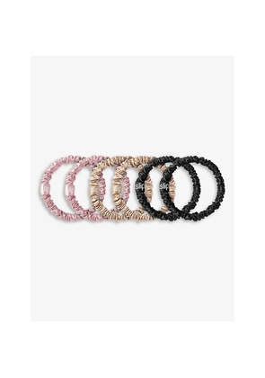 Slip Silk Scrunchies Pack Of Six