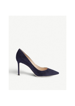 Womens Jimmy Choo Romy 85 Suede Courts