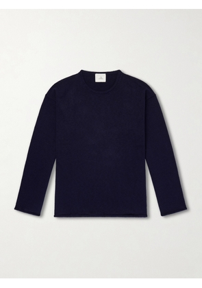 The Elder Statesman - Nora Lite Sycamore Cotton Sweater - Men - Blue - S