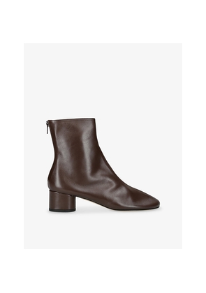 Womens Dear Frances Harlie Leather Heeled Ankle Boots