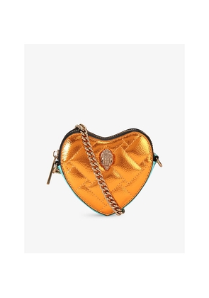 Womens Kurt Geiger London Heart Micro Metallic Cross-Body Bag