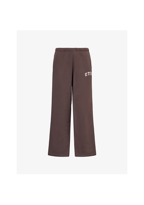 Womens The Couture Club ctre Straight-Leg Cotton Jogging Bottoms