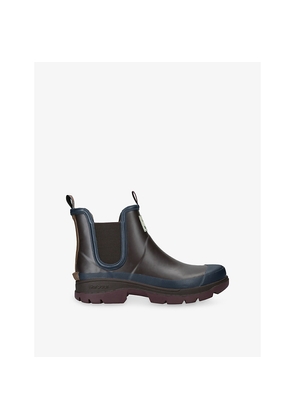 Mens Paul Smith Loves Barbour Rubber Ankle Wellington Boots