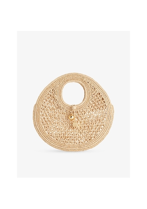 Womens Jacquemus The Spiaggia Raffia Bag