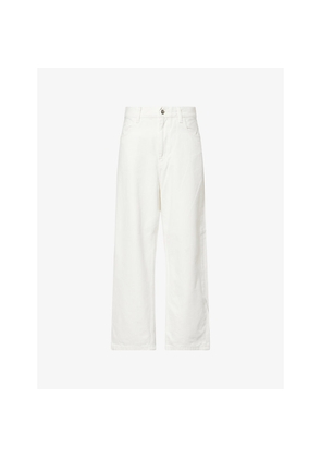 Womens Carhartt WIP Brandon Wide-Leg Denim Jeans