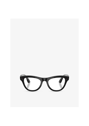 Ray-Ban Meta Rw4014 Skyler Cat-Eye Frame Injected Meta Ai Glasses