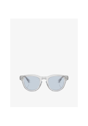 Burberry Be4477 Round-Frame Acetate Sunglasses