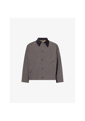 Mens Barbour Reversible Welt-Pocket Woven Jacket