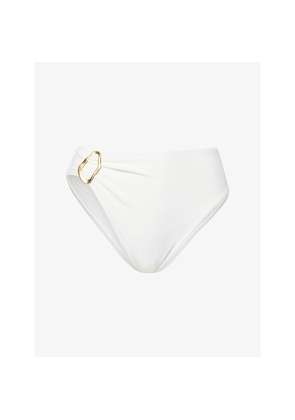 Womens 4th & Reckless Lavinia High-Rise Bikini Bottoms