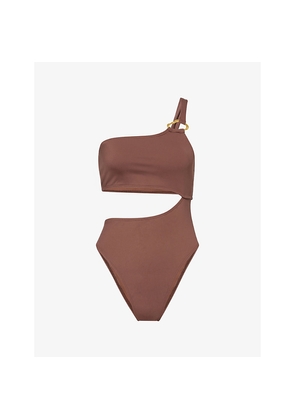 Womens 4th & Reckless Macy Cut-Out Swimsuit