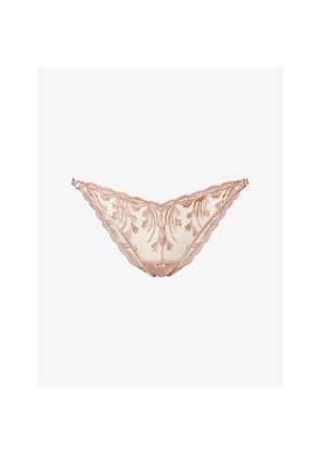 Womens Aubade Cosmic Romance Lace Hipster Briefs