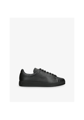 Mens Tom Ford Warwick Leather Trainers