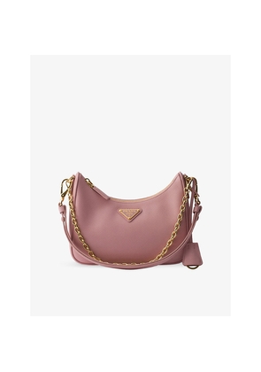 Womens Prada Re-Edition Mini Leather Shoulder Bag