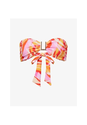 Womens Away That Day Taormina Strapless Bikini Top