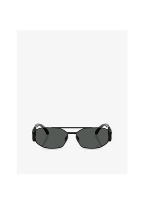 Versace Ve2287 Irregular-Frame Metal Sunglasses
