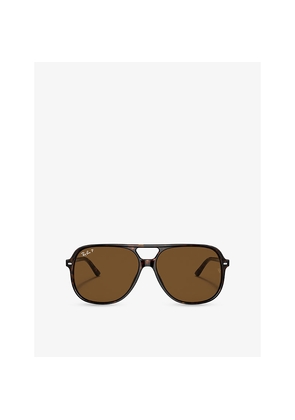 Ray-Ban Rb2198 Bill Aviator-Frame Acetate Sunglasses