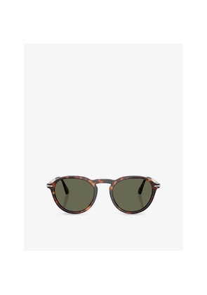 Persol Po3383S Round-Frame Acetate Sunglasses