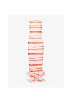 Womens Simkhai Daniella Knitted Midi Dress