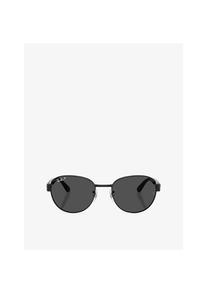 Ray-Ban Rb3766Ch Round-Frame Acetate Sunglasses