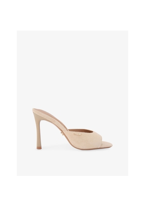 Womens Carvela Isabella Heeled Suede Mules