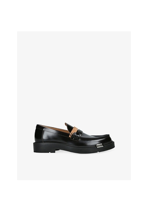 Mens Maison Margiela Décortiqué Leather Loafers