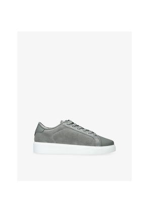 Mens Arne Mid Court Suede Trainers