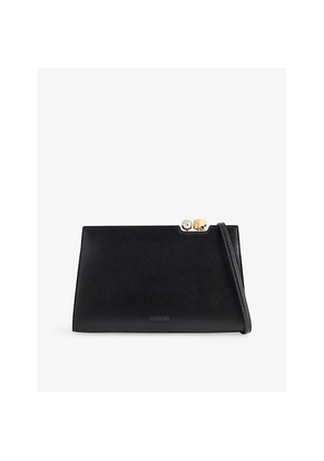 Womens Jacquemus The Salon Charm Leather Shoulder Bag