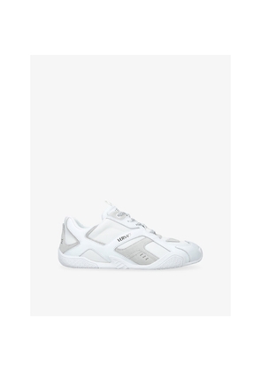 Mens Versace Galaxia Leather and Mesh Trainers