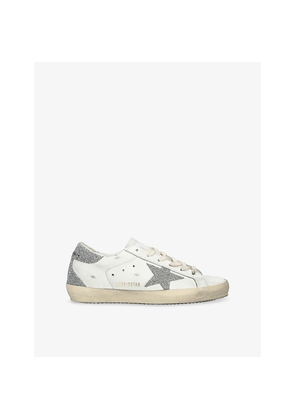 Womens Golden Goose Women's Super-Star Leather Trainers