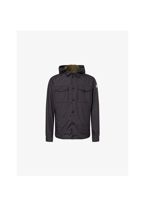 Mens Moncler Chirano Detachable-Hood Shell Jacket
