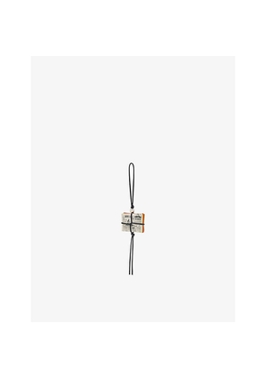 Womens Loewe Newspaper Leather Bag Charm